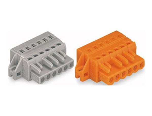 TCK5.0G、5.08系列孔型連接器帶固定器